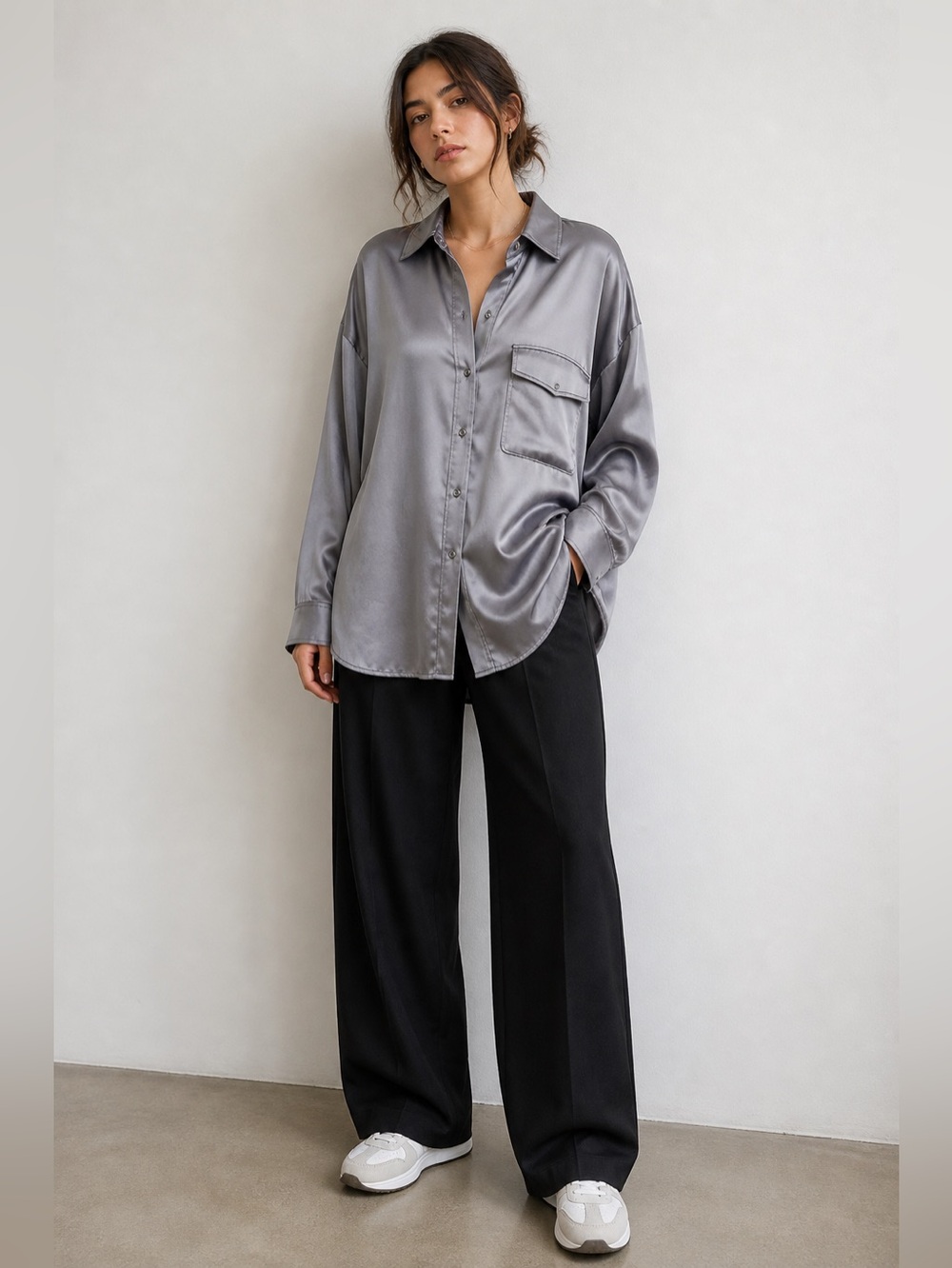 Zara stain oversized shirts